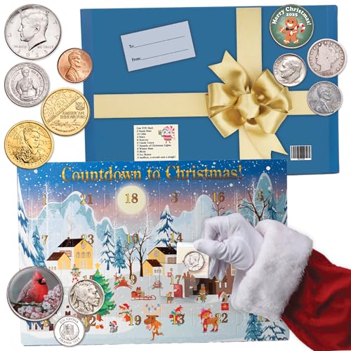 Littleton Coin's 2025 Advent Calendar Christmas Countdown with 24 Coins