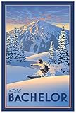 Ski Bachelor Oregon Giclee Art...