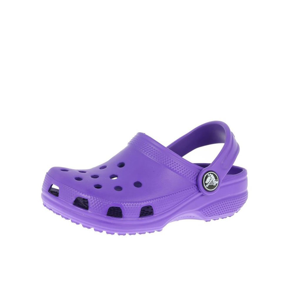 Crocs Classic LITTLES - Zuecos para niños, color rosa - rose (fuchsia), talla 19-20 — view 25