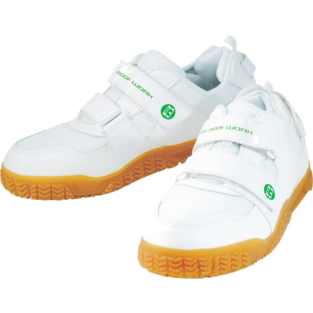 Marugo Yaneyakun Slip & Heat Resistant Work Shoes (25.0, White)