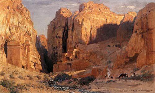Affiche toile Der Von Petra Eugen Felix Prosper Bracht poster 60x90