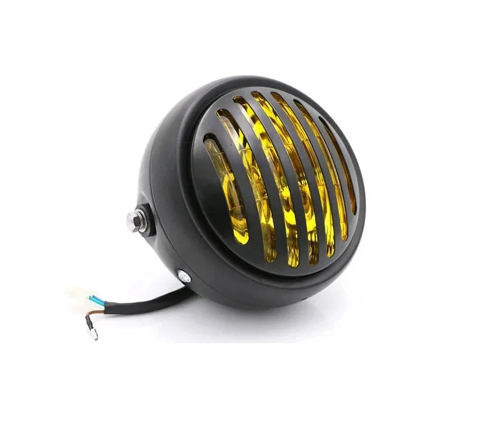 5,75-calowy motocykl LED w stylu vintage Reflektor Okrągłe światła Lampa błyskowa Led Moto Driving Light Reflektor
