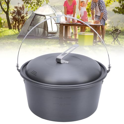 Marmite d'extérieur en alliage d'aluminium durable EMUKOEP 5L