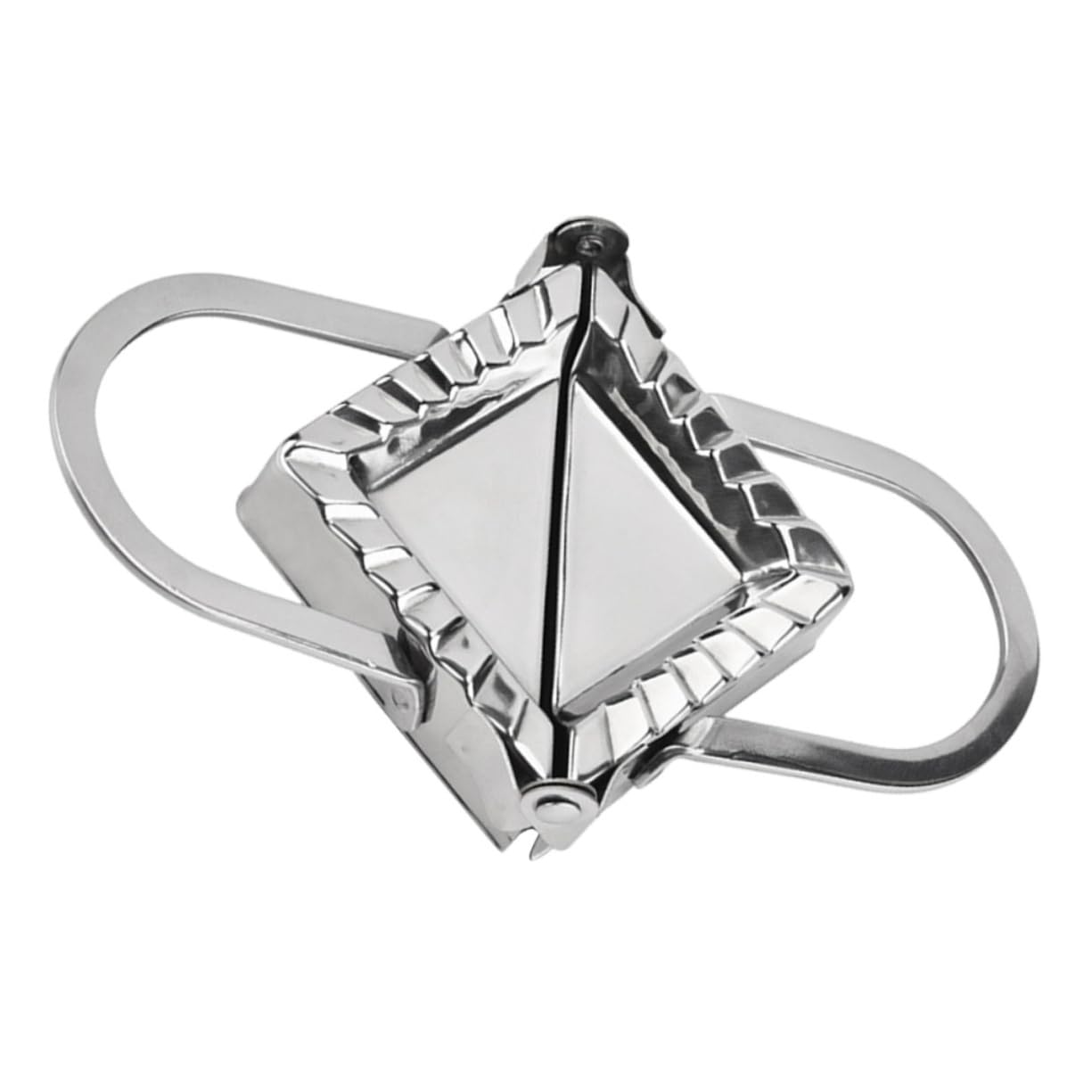 GRIRIW 304 Stainless Steel Dumpling Ravioli Empanada Maker Professional Dumpling Press Easy to Clean