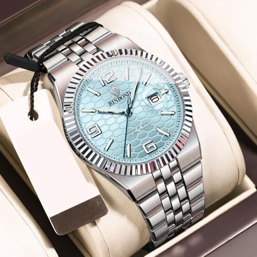 Image of Mens Classic Square Quartz Watches Imitation Mechanical Watches