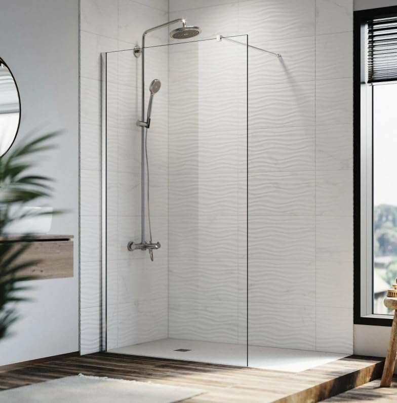 Mampara Ducha Fija 90 Marca Genérico