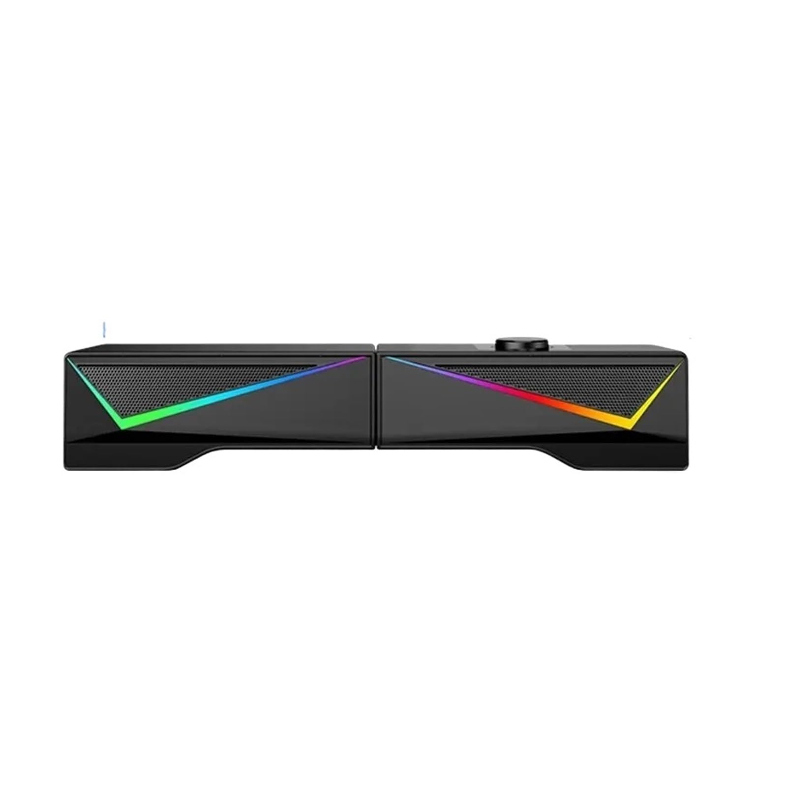 Subwoofer desktop RGB Altoparlanti for computer Audio musicale separabile cablato Altoparlante for PC Stereo Surround