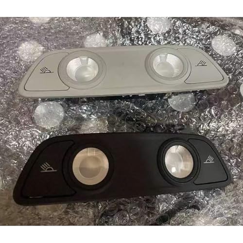 Car Reading Light Sunroof Switch for Audi A6LC8 40TFSI 2019-2024,Car Interior Overhead Console Dome Light Reading Lamp Sunroof Switch Parts.,B-Grey(Normal/A-Black)