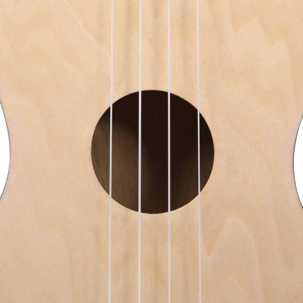 Musikinstrumente – Hobbys & Creative Arts – Sopran-Ukulele-Set mit Tasche für Kinder, helles Holz, 58,4 cm
