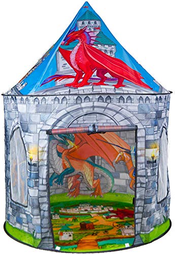 Beneyond Carpas para niños Pterosaurio,Tiendas de campaña,Tipi para niños, casita para Jugar, casita para bebés, casita para Carpas,Carpa para jardín, con una Bolsa de Transporte, niños y niñas