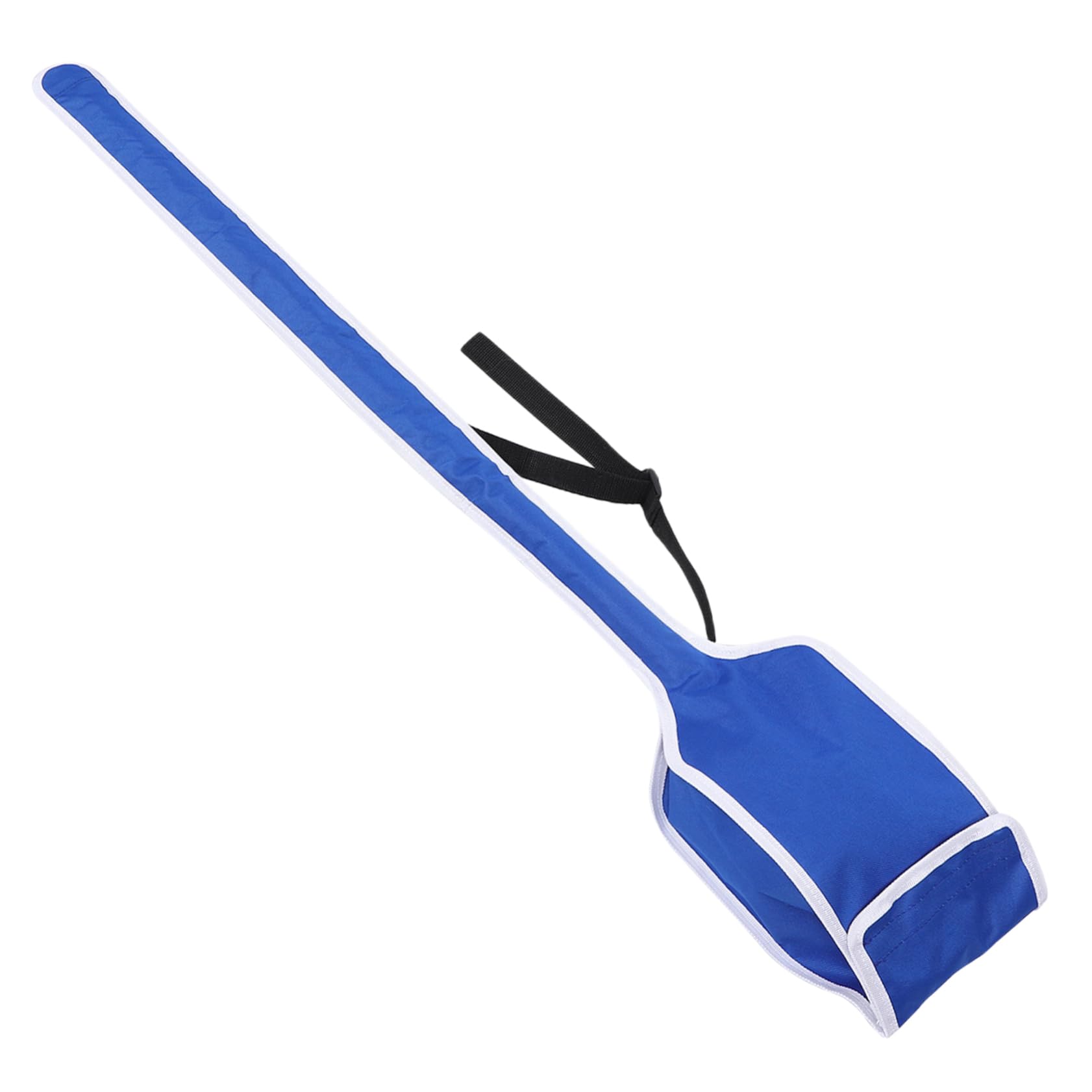Bolsa de esgrima azul de tela resistente con compartimentos para sable 8