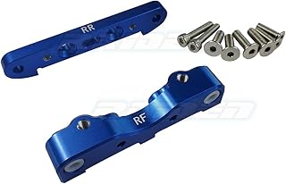 Aluminum Rear Lower Arm Suspension Mount for ARRMA 1/5 KRATON Outcast 8S - Blue