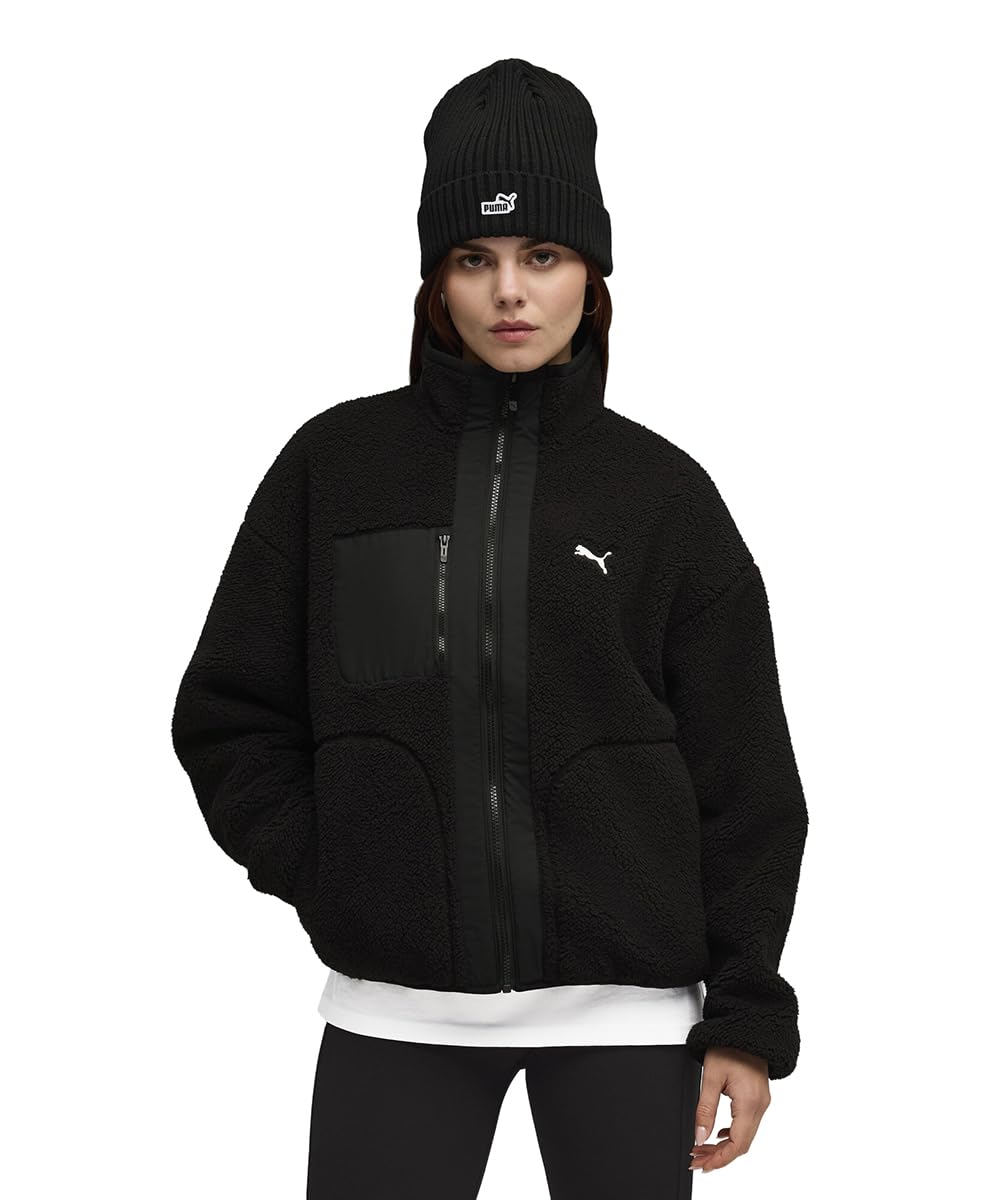 Reversible Sherpa Kadın Bej Günlük Stil Ceket 68838687