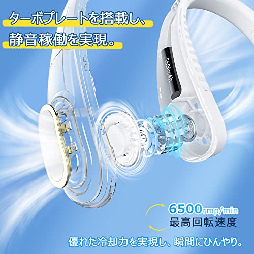 SAMONIC 首掛け扇風機 E5 の商品画像 4