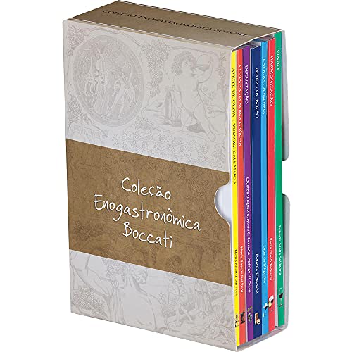 Coleção Enogastronômica Boccati Box 7 Livros
