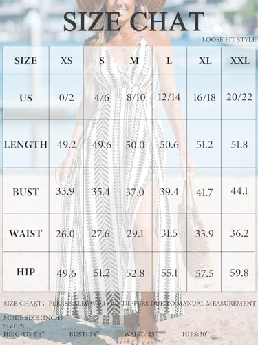 Image of CUPSHE Women Halter Backless Summer Dresses Spaghetti Strap Side Slit Casual Beach Sundress Holiday Vacation Maxi Dress