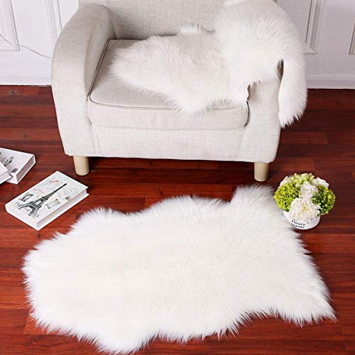 Faux Fur Sheepskin Rug Soft Chair Cover Buy Online In Malta At Desertcart