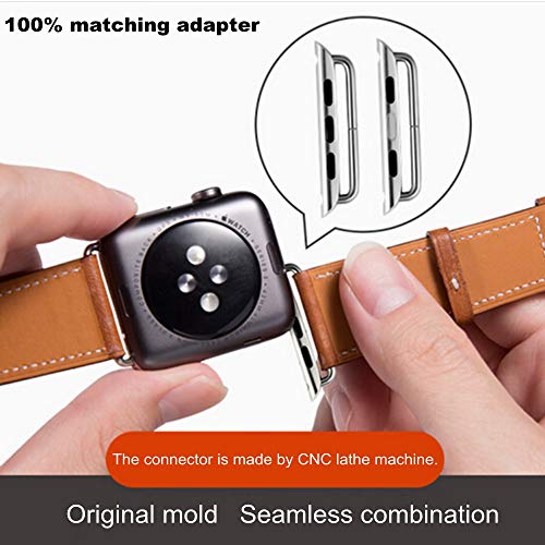 AIYIRUO Compatibile con Apple Watch Cinturino in