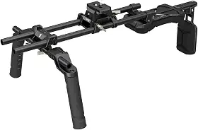 SmallRig Kit de suporte de ombro clássico, leve e portátil (1,3 kg), hastes duplas de 15 mm, suporte de vídeo para suporte no ombro com liberação rápida para Arca, para SmallRig Follow Focus, para