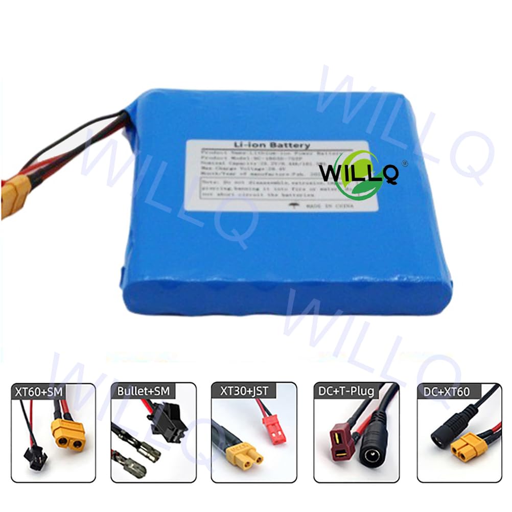 25,2 V 4 Ah 5 Ah 6 Ah Akku für Elektroroller, 24 V 4000 mAh 5000 mAh 6000 mAh Ersatz-Li-Ionen-Akkus für Hoverboards, kleines Fishboard-Ersatzteil
