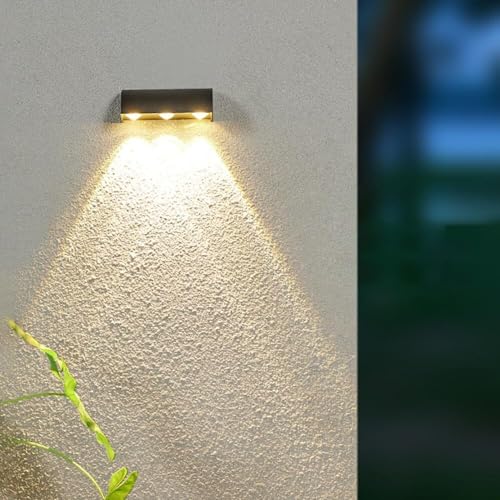 Aplique de pared LED 3W de aluminio impermeable para exterior e interior 7