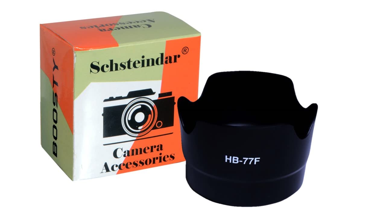 Schsteindar® Branded Lens Hood for Nikon af-p dx Nikon 70-300mm f/4.5-6.3g ed vr, Replaces Nikon hb-77 Flower Lens Hood-picture-20
