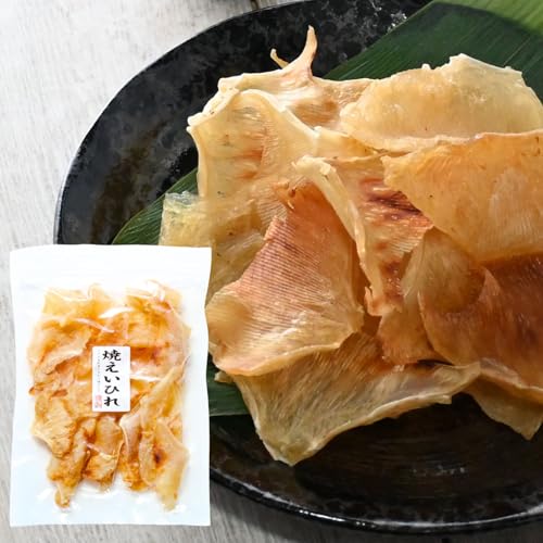 博屋 えいひれ おつまみ 業務用 国内加工 肉厚 焼 エイヒレ えいのひれ 珍味 乾物 酒のあて チャック袋入 (200g)