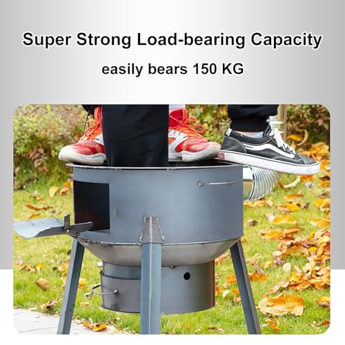 Poêle à bois portable de camping et chauffage extérieur compact - 7
