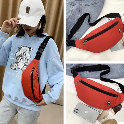 Crossbody Bag for Women Waist Bag Shoulder Straps Adjustable for Travel Hiking Running3