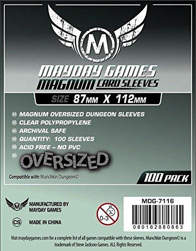 Mayday Games Magnum Oversized Dungeon Sleeves