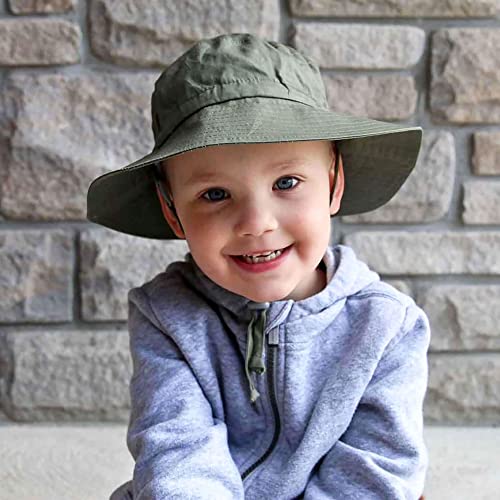 JAN & JUL Grow-with-Me Cotton Bucket Sun-Hat for Baby and Kids4