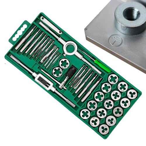Reparación de roscas dañadas con kit métrico de 40 piezas 2