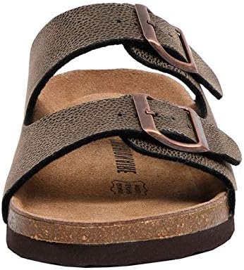 CUSHIONAIRE Girls's Lane Cork Footbed Sandal with +Consolation 3 51B0 F pOdL. AC