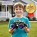 Gohero Monster Trucks for Boys Age 4-7, 2.4Ghz RC Zombie Monster Truck Toys with Stunt, 360°Spin & Drift, 1:20 Scale Remote Control Car with Light & Sounds, Gift for 3 5 6 8 Year Old Boys&Girls.