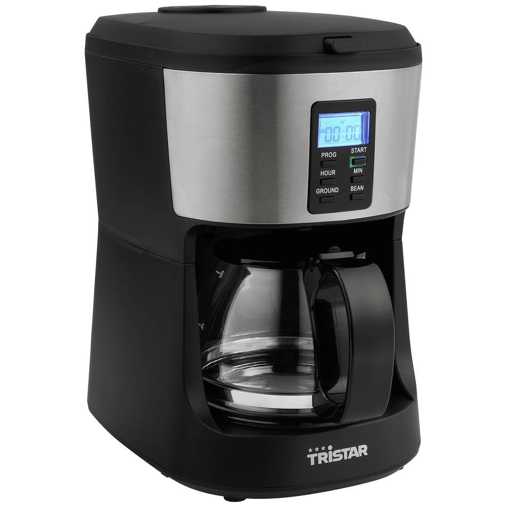 Tristar Cafetera con molinillo CM-1280 - Hasta 6 tazas - Temporizador