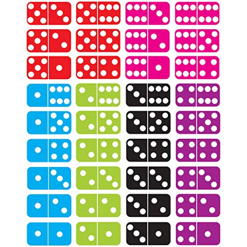 Ashley Productions Dominoes Math Die-Cut Magnets miniatura 1