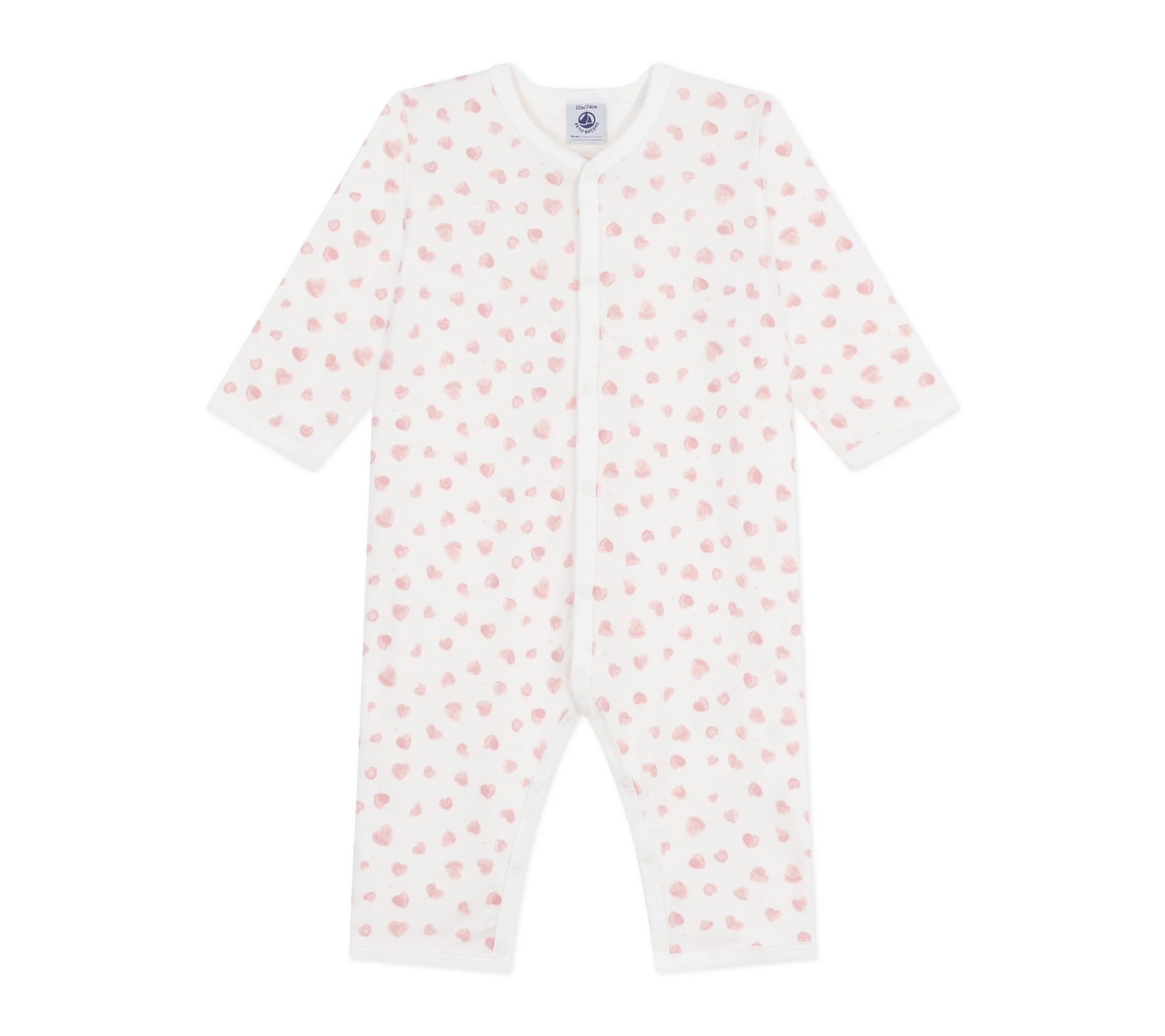Petit Bateau Pyjama bébé en Coton sans Pieds imprimé