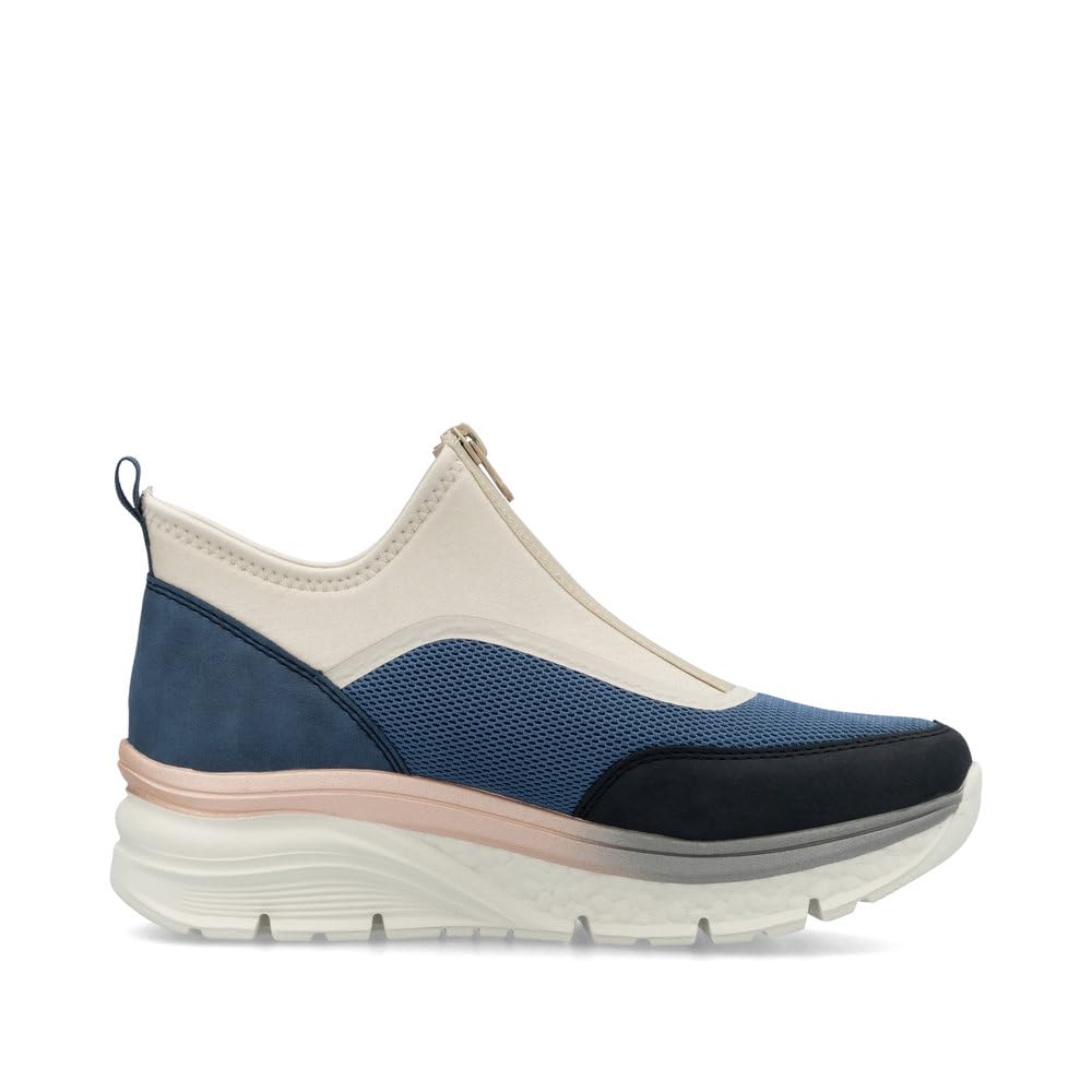 Rieker Damen Low-Top Sneaker 48053, Frauen Halbschuhe, lose Einlage