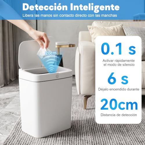 Opiniones de Bote de Basura Con Sensor al mejor precio. 26 Imagen adicional