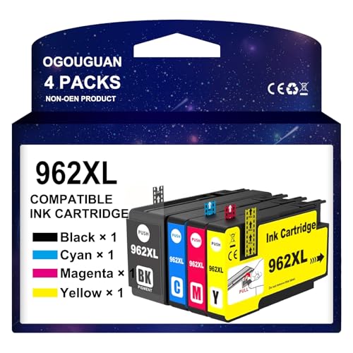 Pack cartouches d'encre 962 XL idéal pour le télétravail et les dossiers administratifs