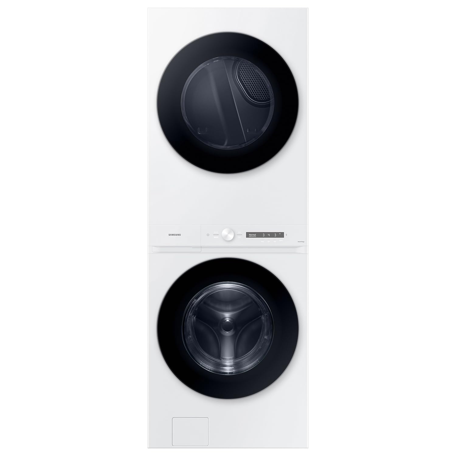 Photo 1 of ***TRUCK/TRAILER PICKUP ONLY***Samsung Bespoke AI Laundry Hub™ Large Capacity 4.6 cu. ft. Single Unit Washer with Steam Wash and 7.6 cu. ft. Gas Dryer in White, WH46DBH100GWA3