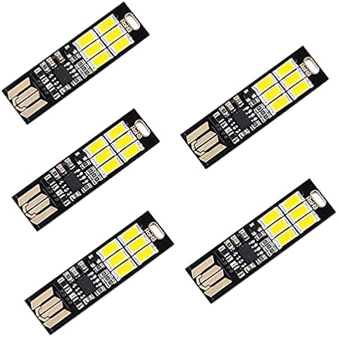 Yizhet 5 lumières LED USB Cover