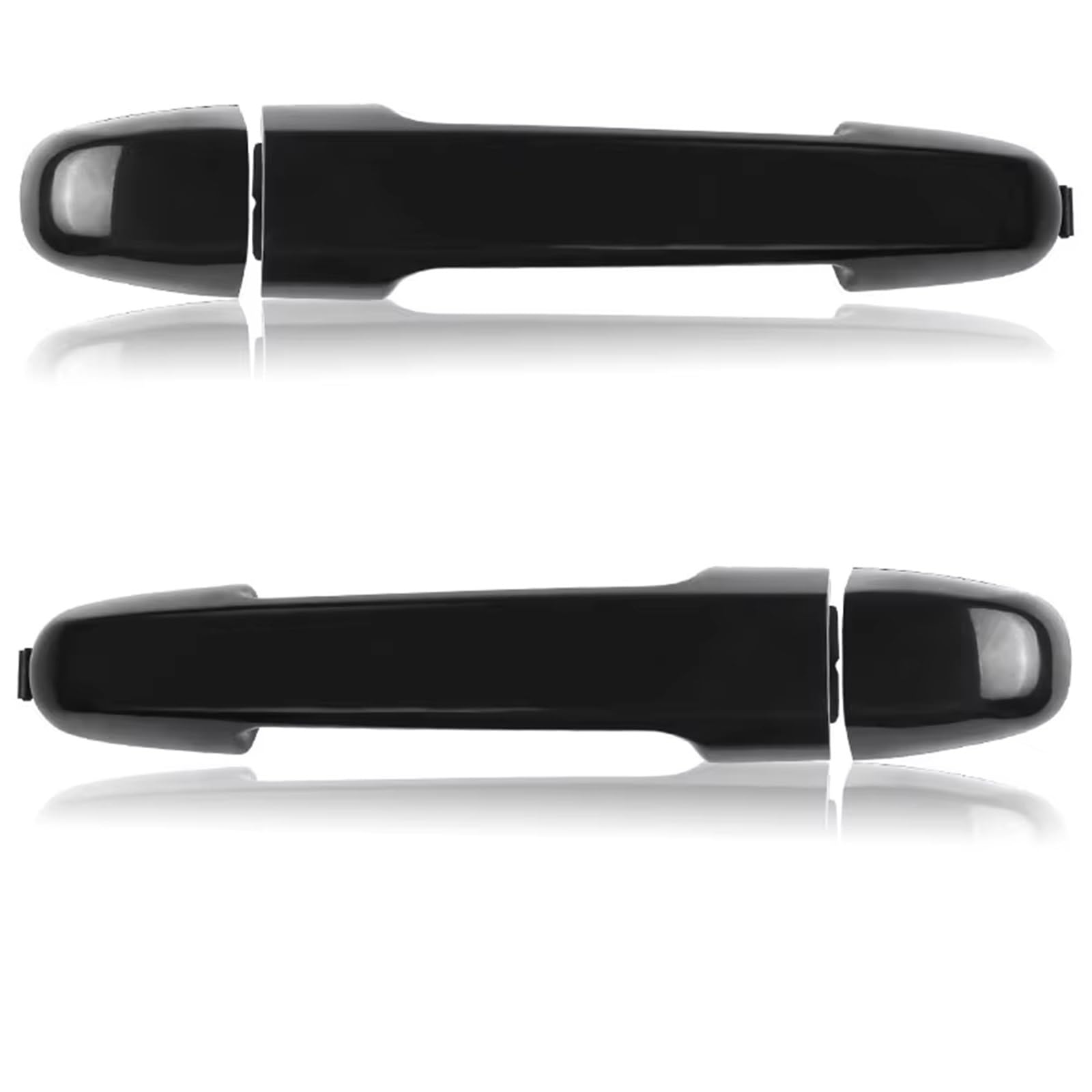 BYSKJZ Car Exterior Door Handle for Hyundai for I30 for FD 2007 2008 2009 2010 2011 2012 82661-2H000 Replacement Outside Handle 82651-2H000 Car Exterior Door(2pcs Rear)