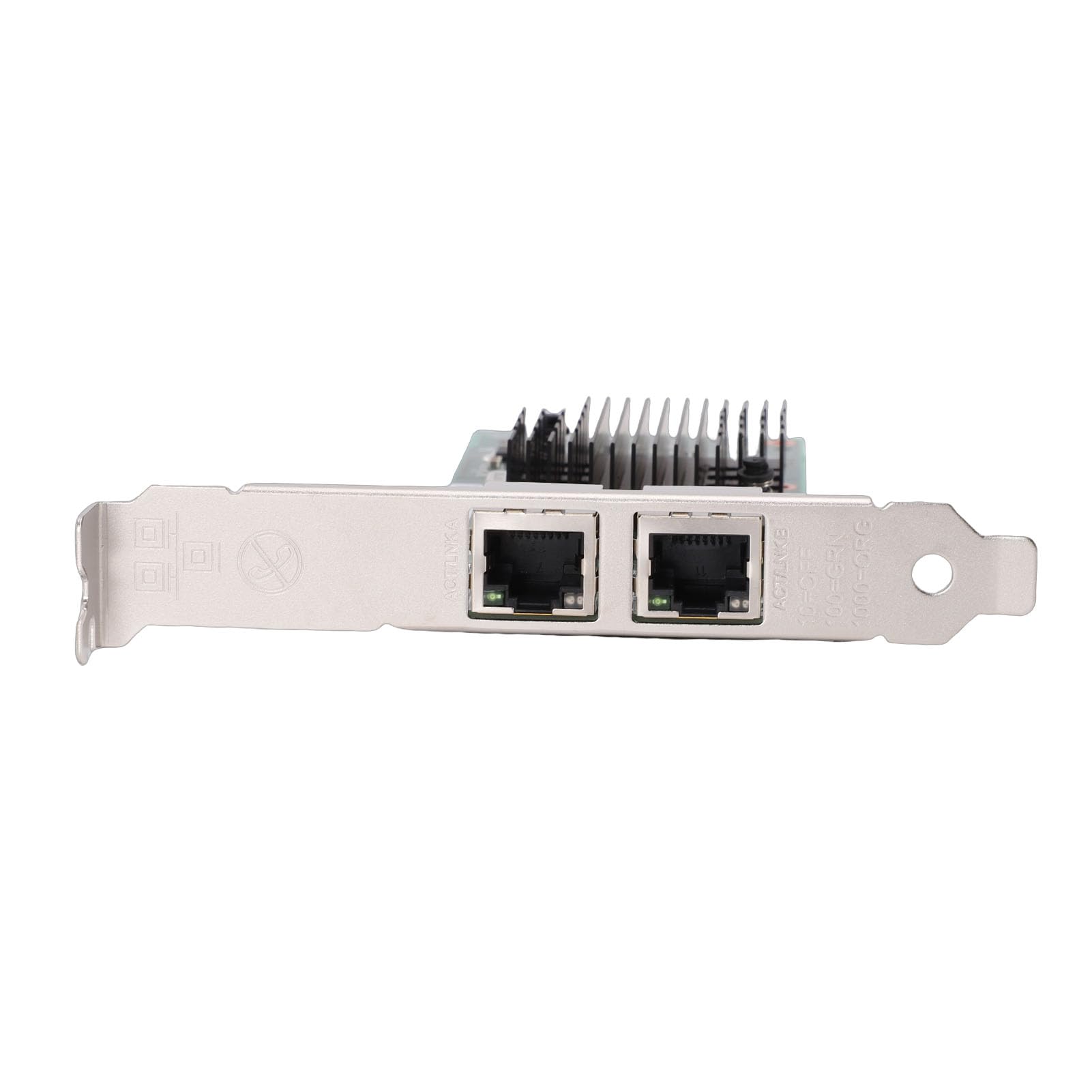 Sxhlseller Tarjeta de Red de 1Gb con Puertos RJ45 Duales, Interfaz PCIe 2.0 X1, Conectores Chapados de 10/100/1000Mbps, para Escritorio y Servidor