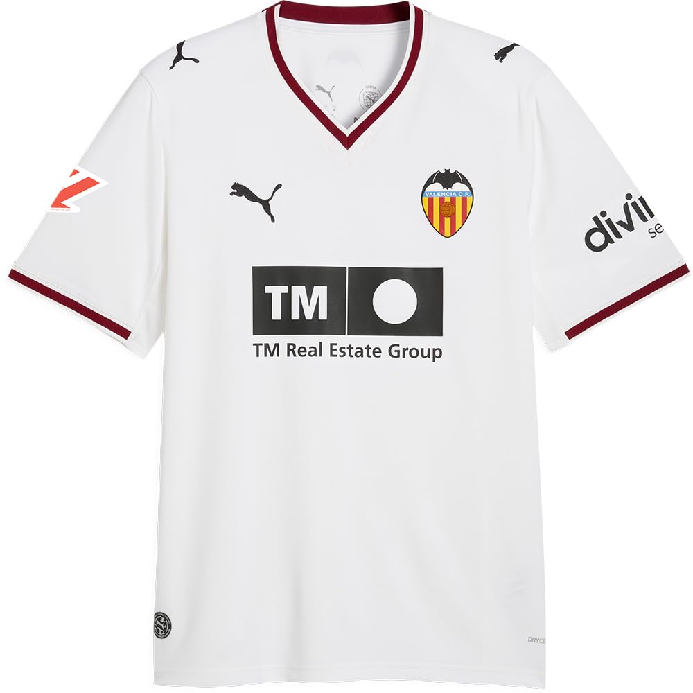 PUMA Valencia CF 26/27 Replica Home Short Sleeve T-Shirt M