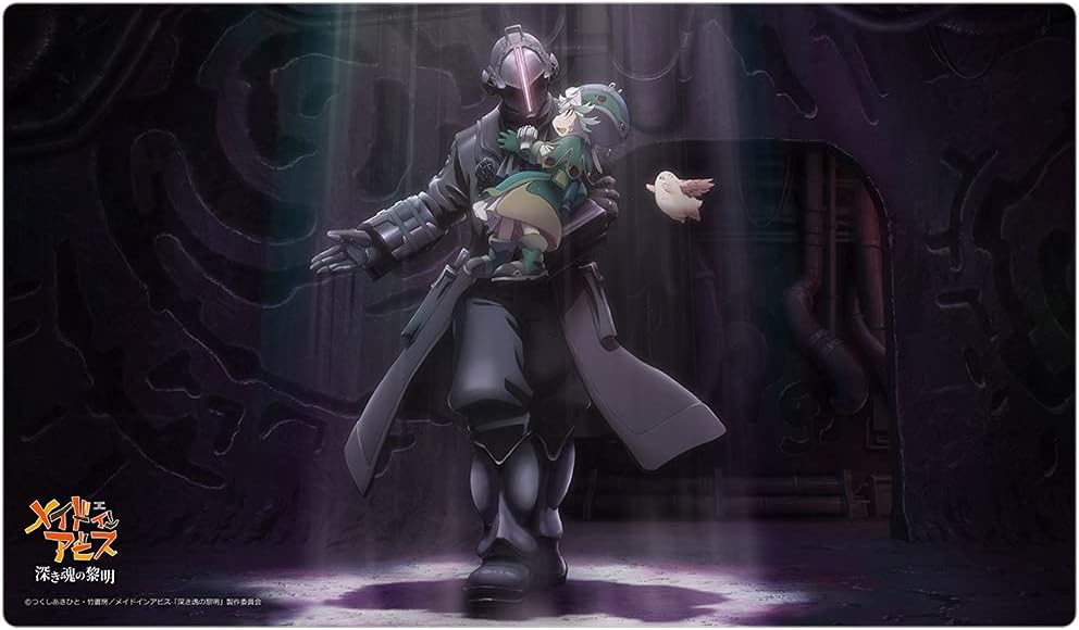 カーテン魂 メイドインアビス 深き魂の黎明ラバーマットボンドルド プルシュカ メイニャ 約600×350×D2m ポリエステル ラバー製