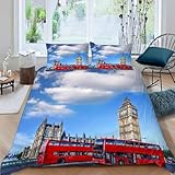 【Design Unique】Cette housse de couette est imprimée en 3D, avec des couleurs vives et aucun problème de décoloration. L'ensemble de housse de couette imprimé à motif de décore simplement vos chambres, Idéal pour n'importe quelle pièce de votre maison - chambre à coucher, chambre d'amis, camping-car, maison de vacances