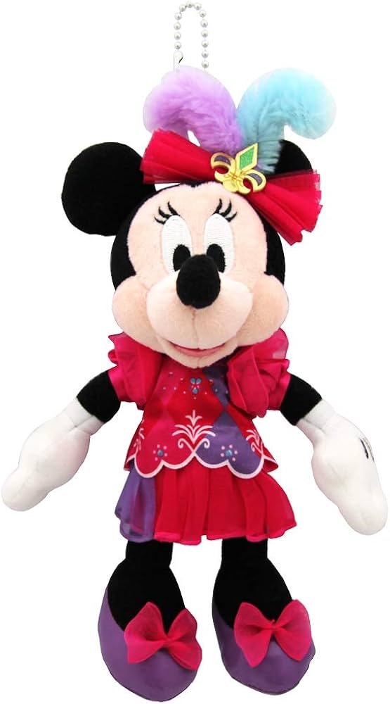 Amazon | レッツ・パーティグラ ！ ぬいぐるみバッジ (ミニー