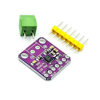 HiLetgo 3pcs MAX98357 I2S 3W Audio Amplifier Board DAC Decoder Breakout Module Class D Filterless Audio AMP Board