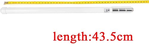 Miniatura 5 de HYS TC-40UV Dual Band VHF UHF 6.6 ft 27.6 in 144430Mhz 2.5dBi 100W 15.7 pulgadas Antena base de fibra de vidrio al aire libre con SO239 (UHF hembra)